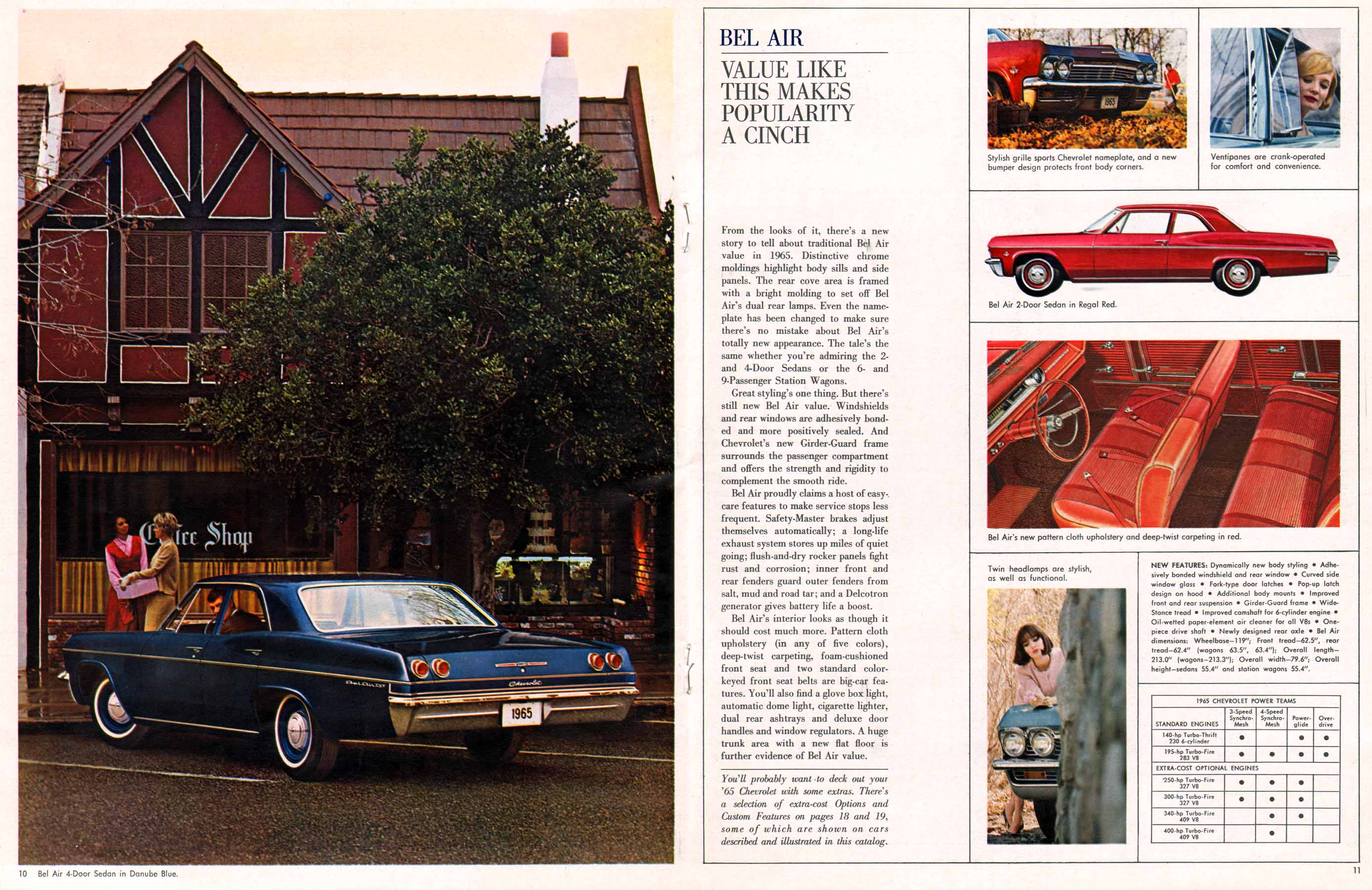 1965 Chevrolet Full-Size Brochure Page 9